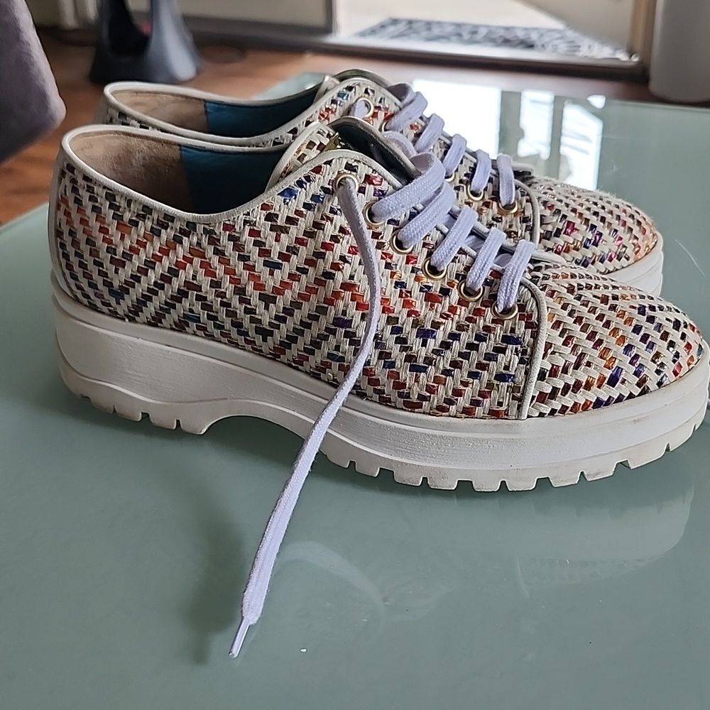 Valentina Rangoni Begonia Chunky Sneakers Size 8.5